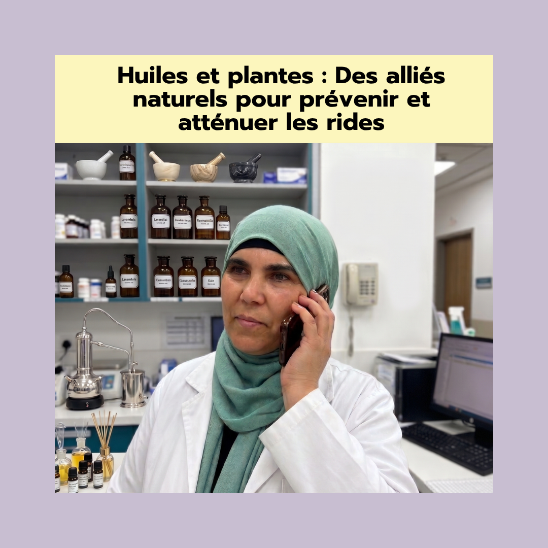 Huiles et plantes : Des alliés naturels pour prévenir et atténuer les rides