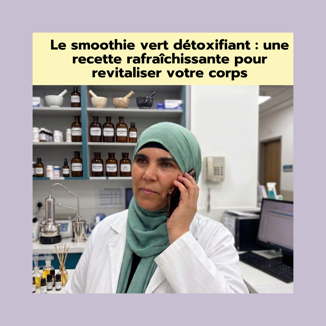 Le smoothie vert détoxifiant : une recette rafraîchissante pour revitaliser votre corps