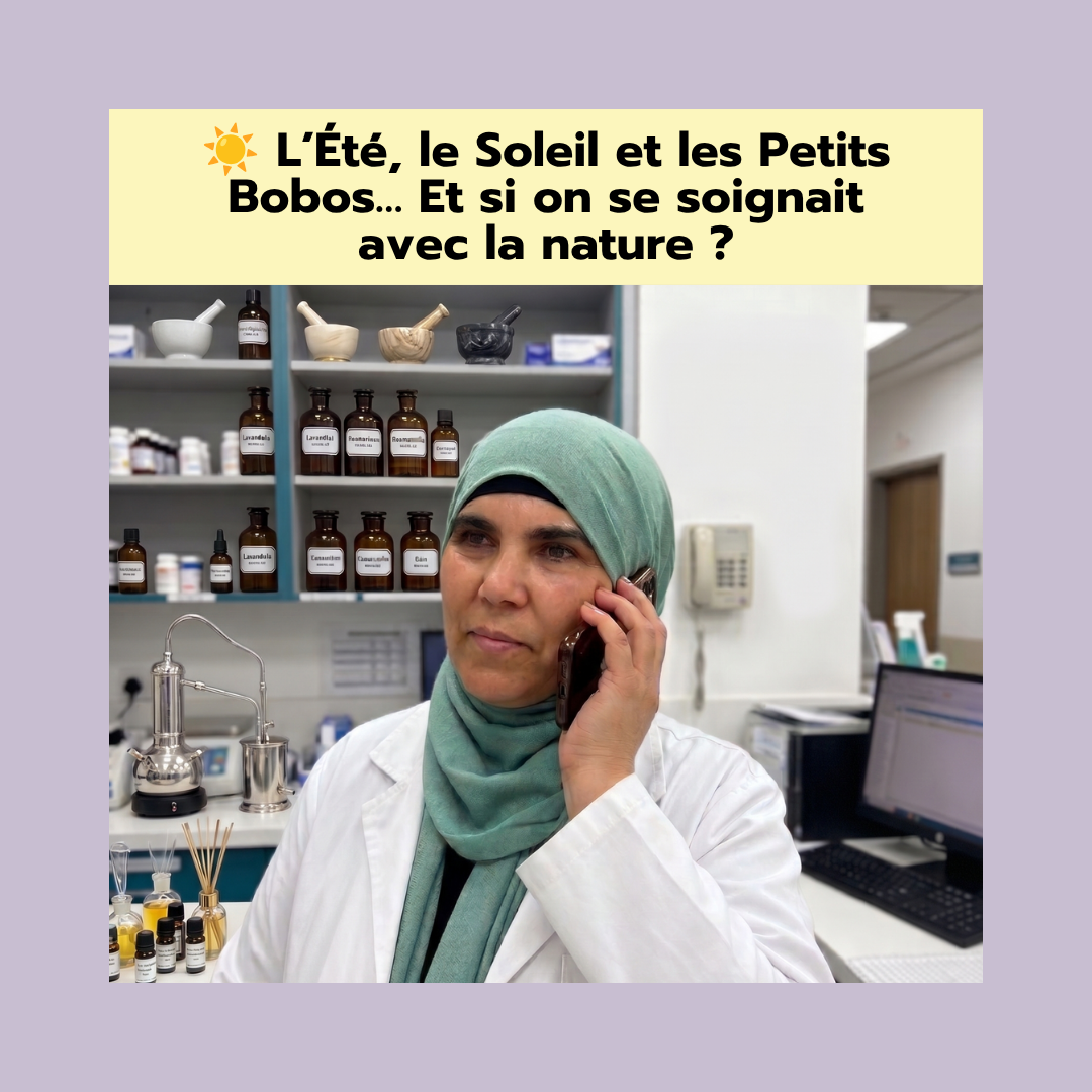 ☀️ L’Été, le Soleil et les Petits Bobos… Et si on se soignait avec la nature ?