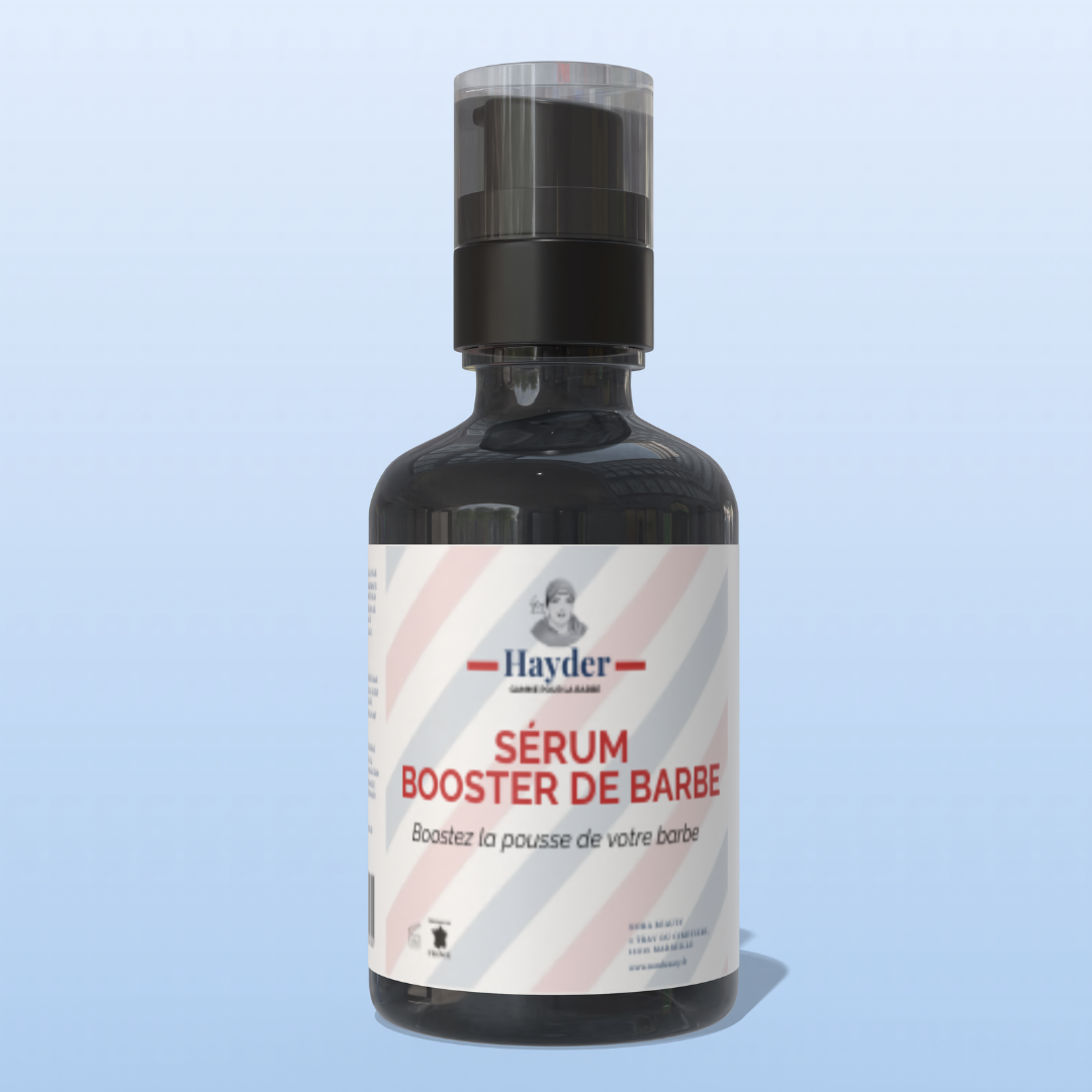 Sérum Concentré Booster de Barbe - Repousse, Nutrition & Brillance - 50ml - Hayder