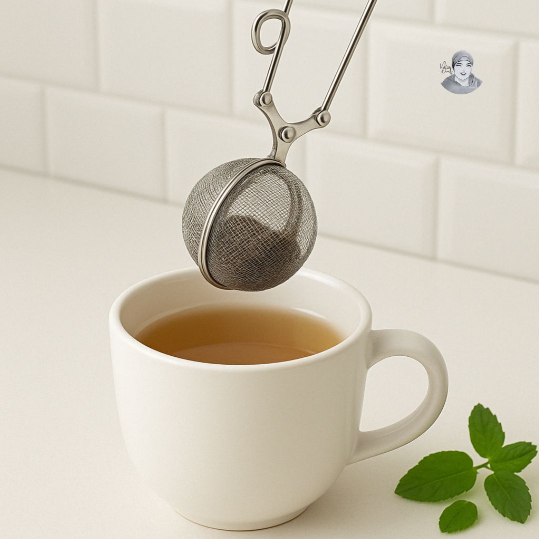 Cuillère Doseuse et Infuseuse à Thé  - Acier Inoxydable