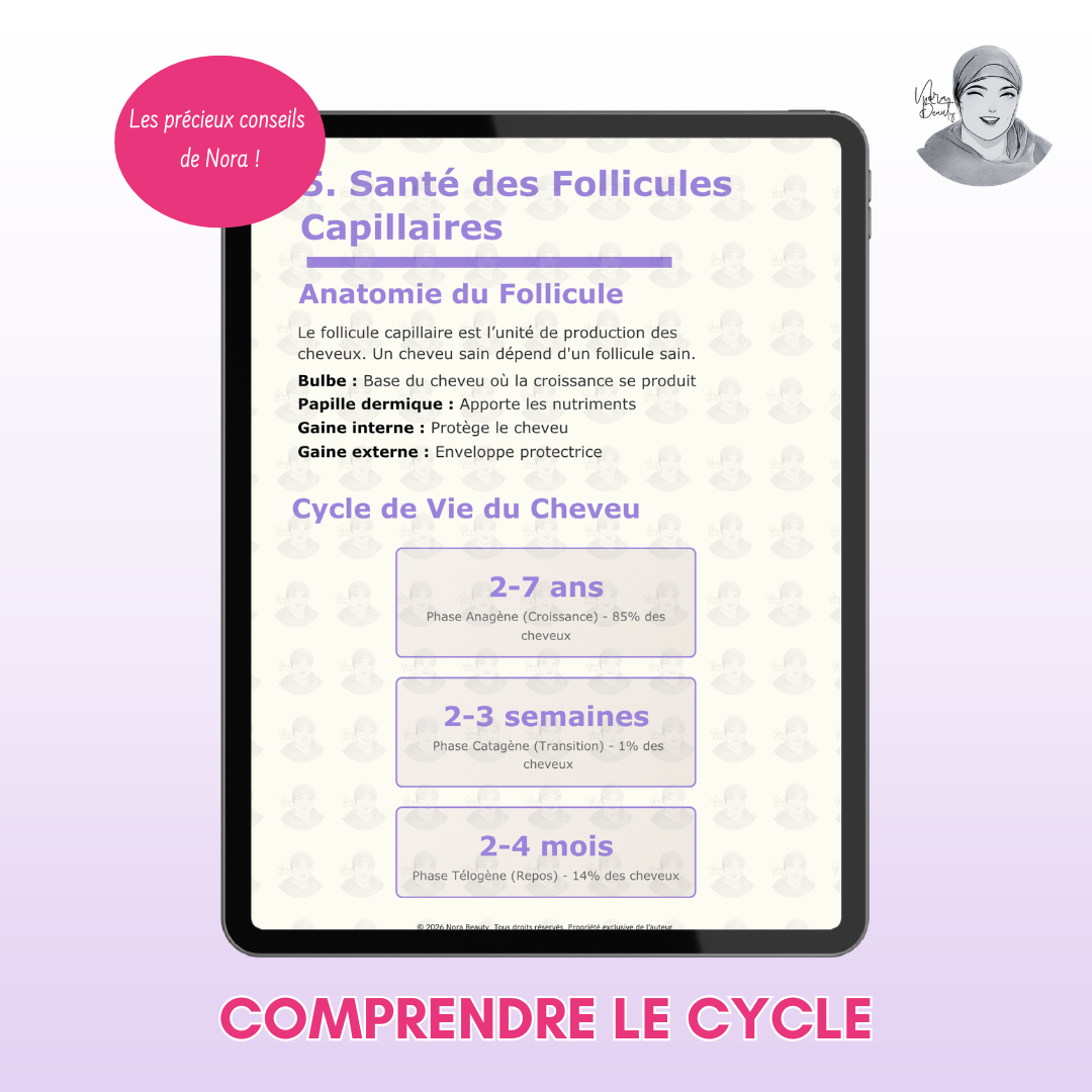 E-book - Guide Complet de la Santé Capillaire - Norabeauty